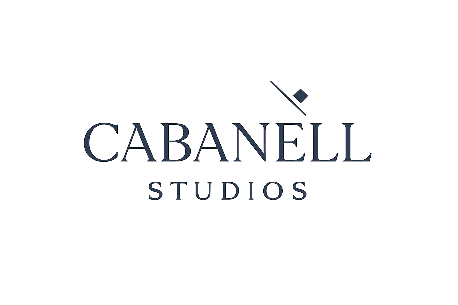 logotipo elegante para “cabanell studios”